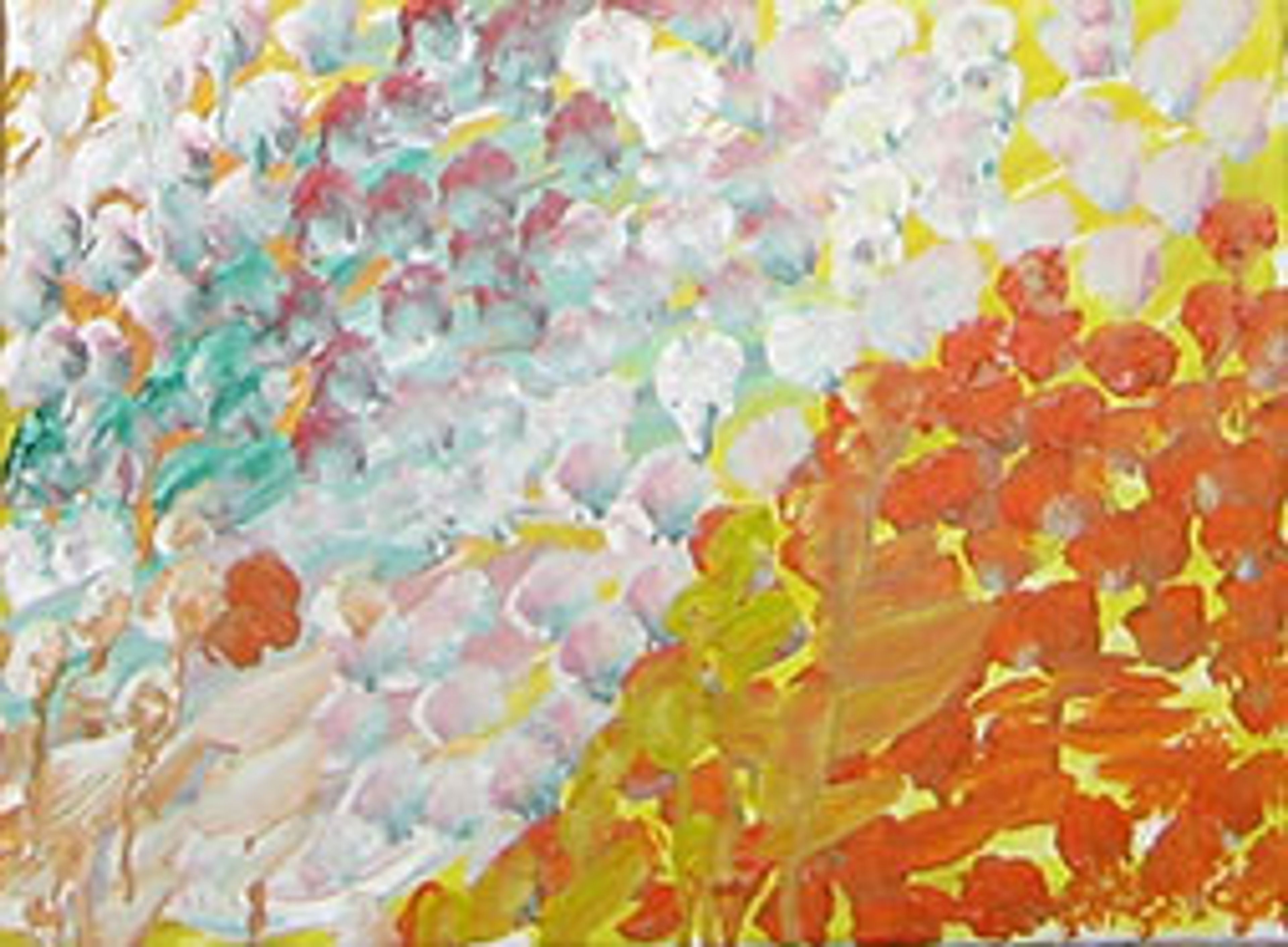 Nelken, Tulpen Rosen und Ranken