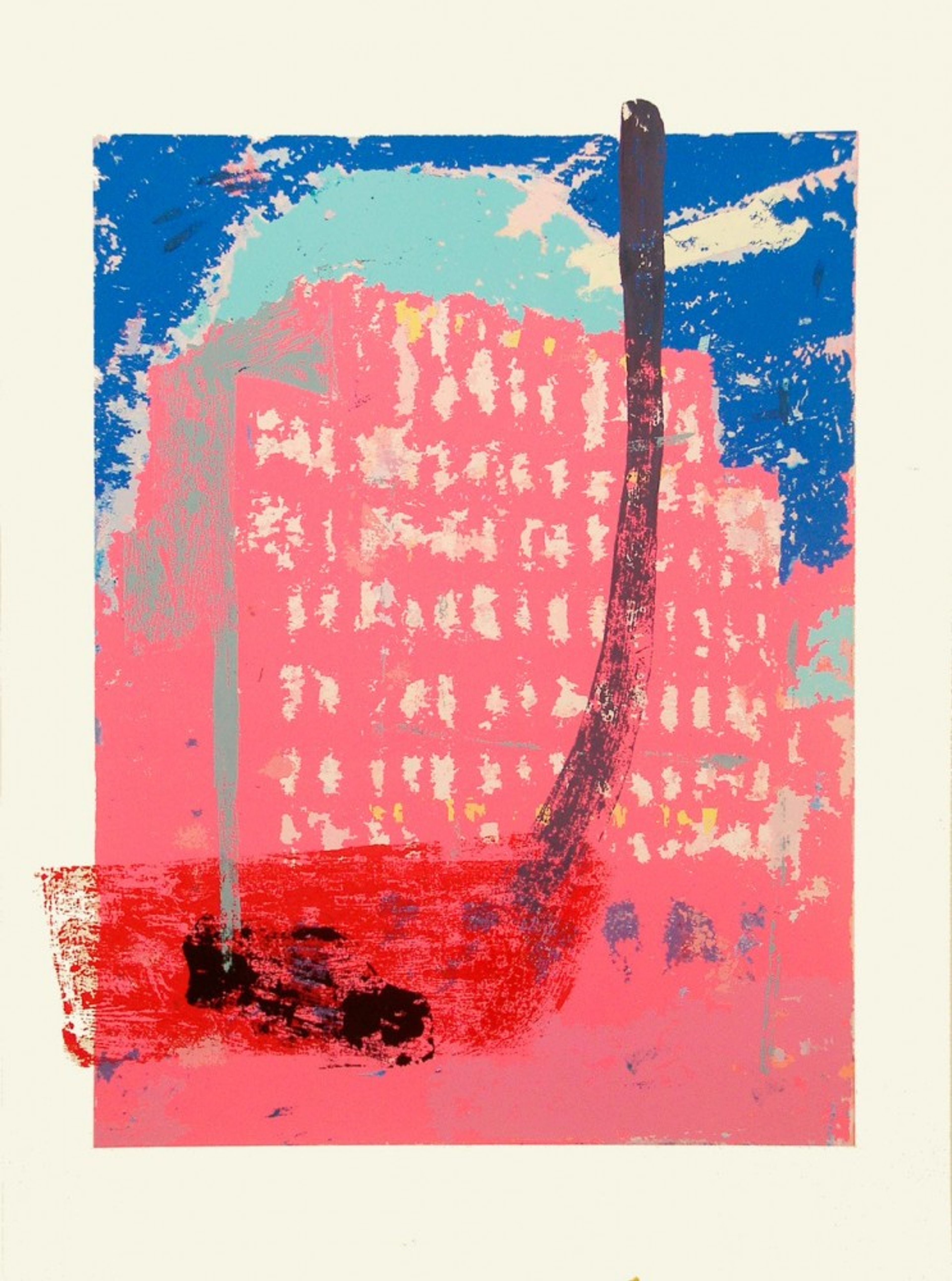 Anzeigerhochhaus - Rot Blau